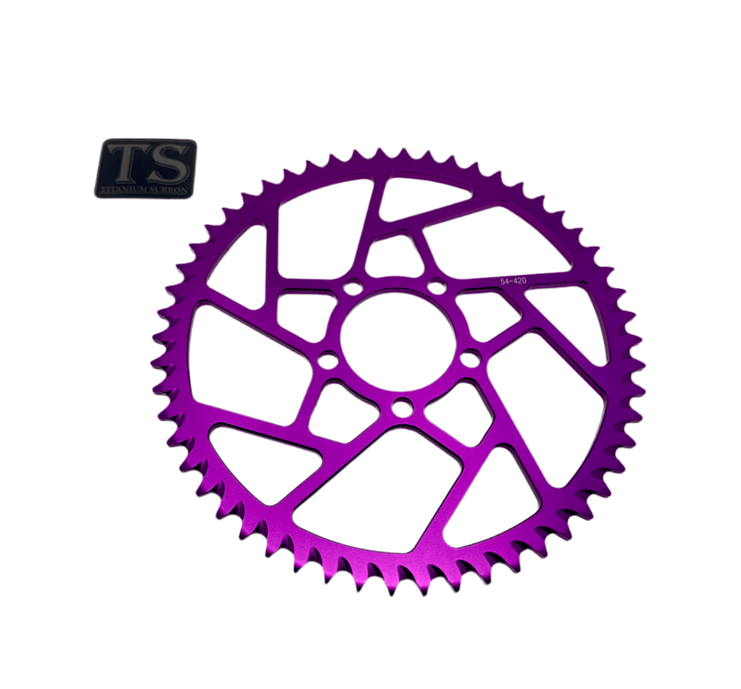 Hardened Aluminum 420 Sprockets for E-moto