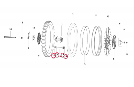 Bearing Kit | Rear Wheel | Surron | Talaria | E Ride Pro