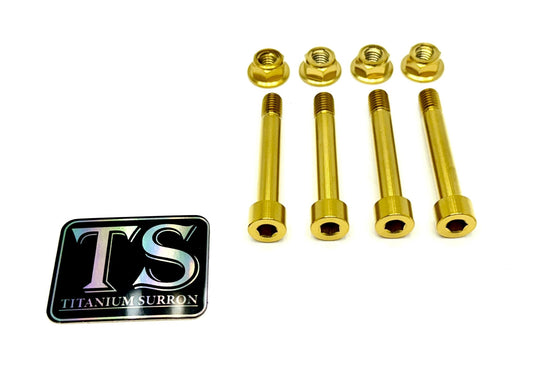 Titanium Rear Suspension/ Linkage Bolt Kit for E-Ride Pro (8 pcs)