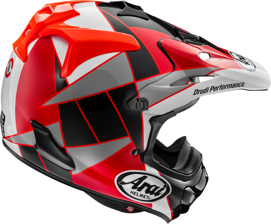 ARAI HELMETS, ARAI Helmets VX-Pro4 Fragment Red Helmet - Large (Part Number 0110-9524)