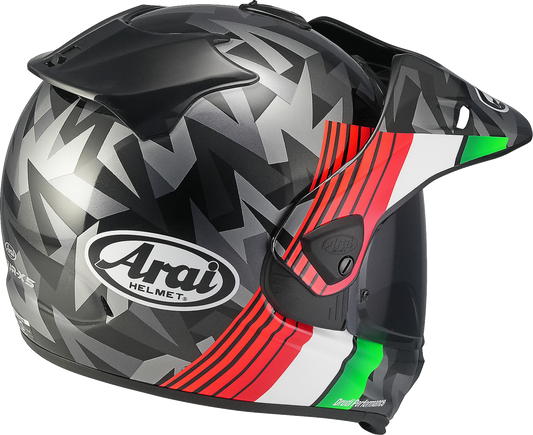 ARAI HELMETS, ARAI HELMETS XD-5 Helmet Nation Italy XS with VAS-A Shield System and Max-Vision Shield
