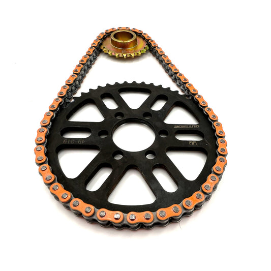 Primary Belt to Chain Conversion Kit | 219 | RK Sealed O-Ring | E Ride Pro 2.0
