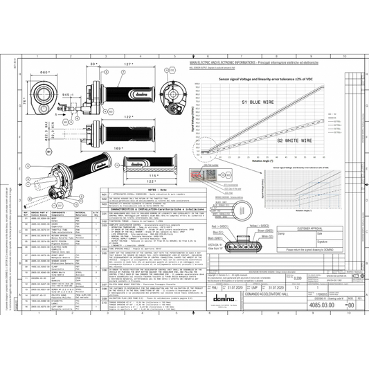 Domino Throttle Universal Throttle