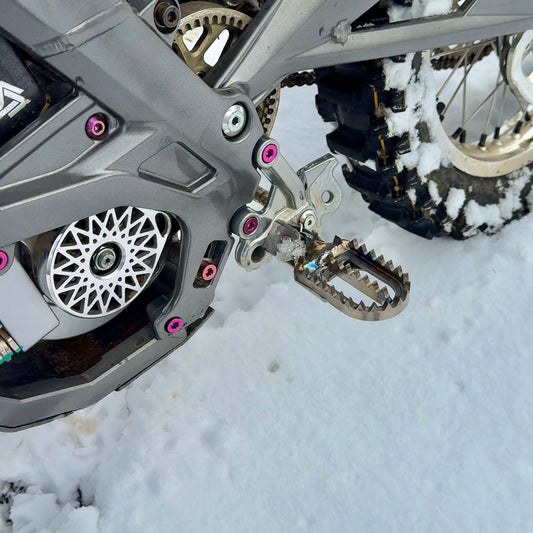 PRE-ORDER Titanium Foot Pegs