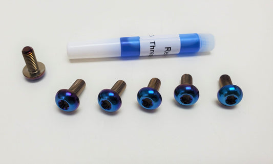 E-Moto Titanium Rotor Bolts - Rawr