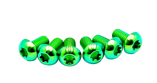 Titanium Side Cover Bolts for Talaria XXX (9 Pieces)
