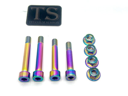 Titanium Rear Suspension/ Linkage Bolt Kit for Surron LBX & Segway X260