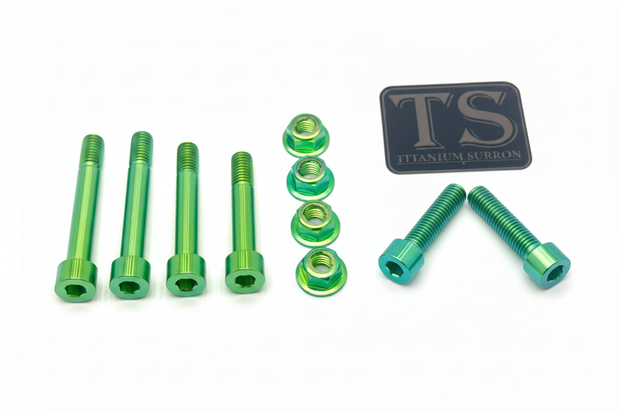 Titanium Rear Suspension/ Linkage Bolt Kit for Surron LBX & Segway X260