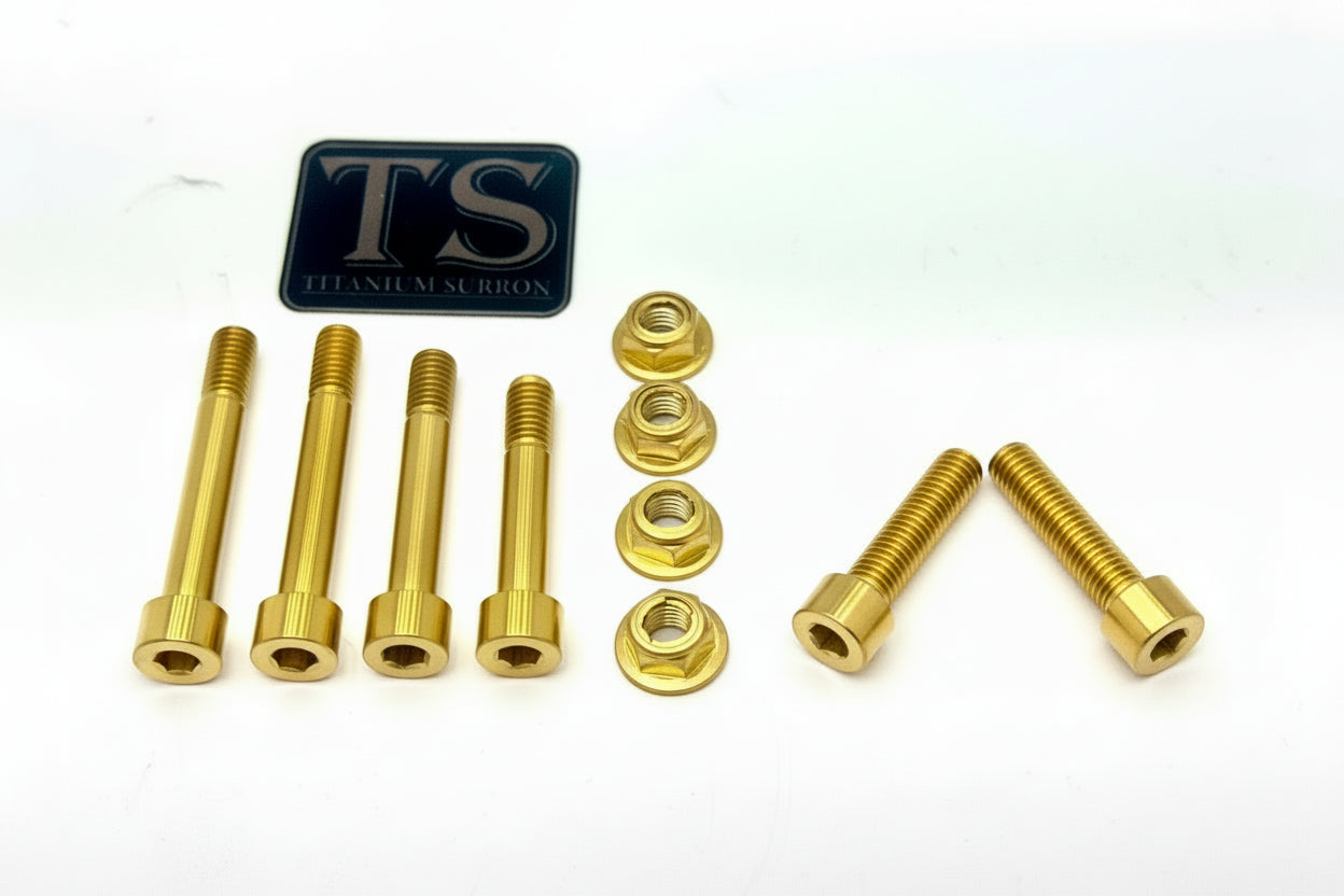 Titanium Rear Suspension/ Linkage Bolt Kit for Surron LBX & Segway X260