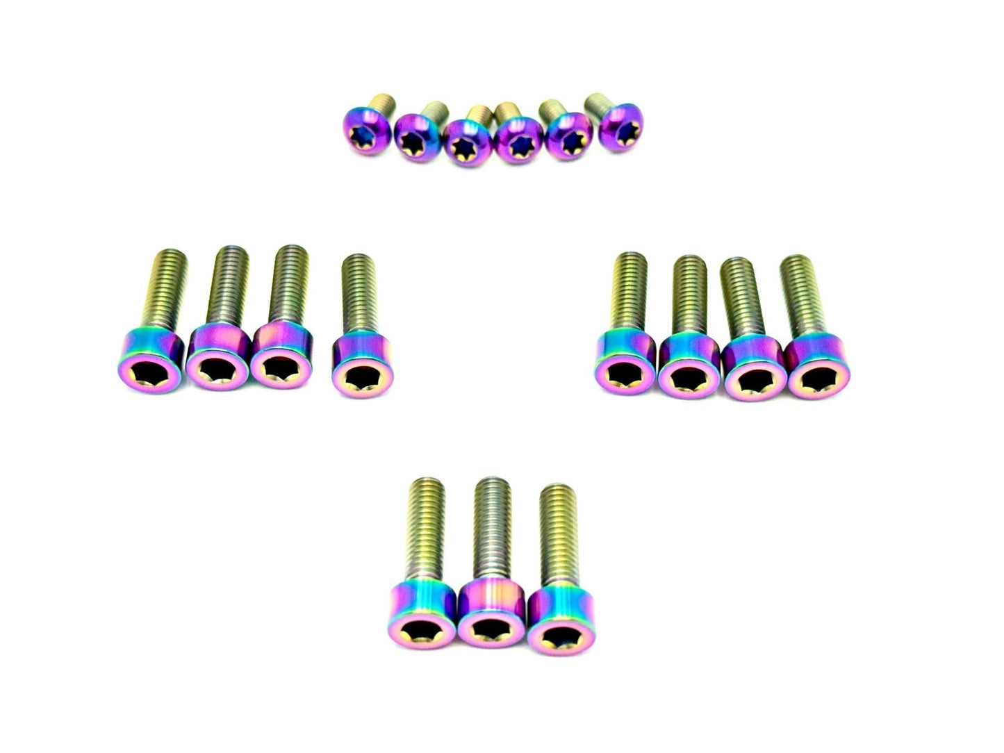 Titanium FastAce Fork Bolt Kits ALX13RC (2.0), AHX12RV (Gravitee), ALX32RC