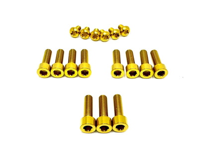 Titanium FastAce Fork Bolt Kits ALX13RC (2.0), AHX12RV (Gravitee), ALX32RC