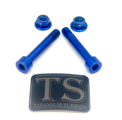 Titanium Rear Shock Mount Hardware (4 Pieces) Altis Sigma