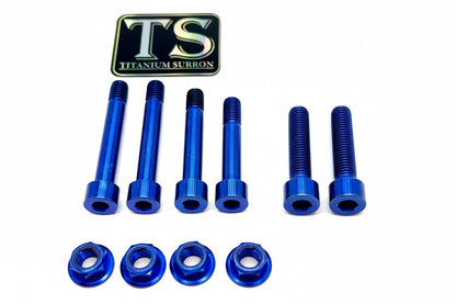 Titanium Rear Suspension/ Linkage Bolt Kit for Surron LBX & Segway X260