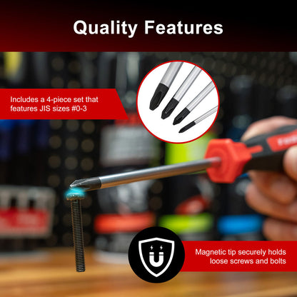 Tusk JIS Screwdriver Set